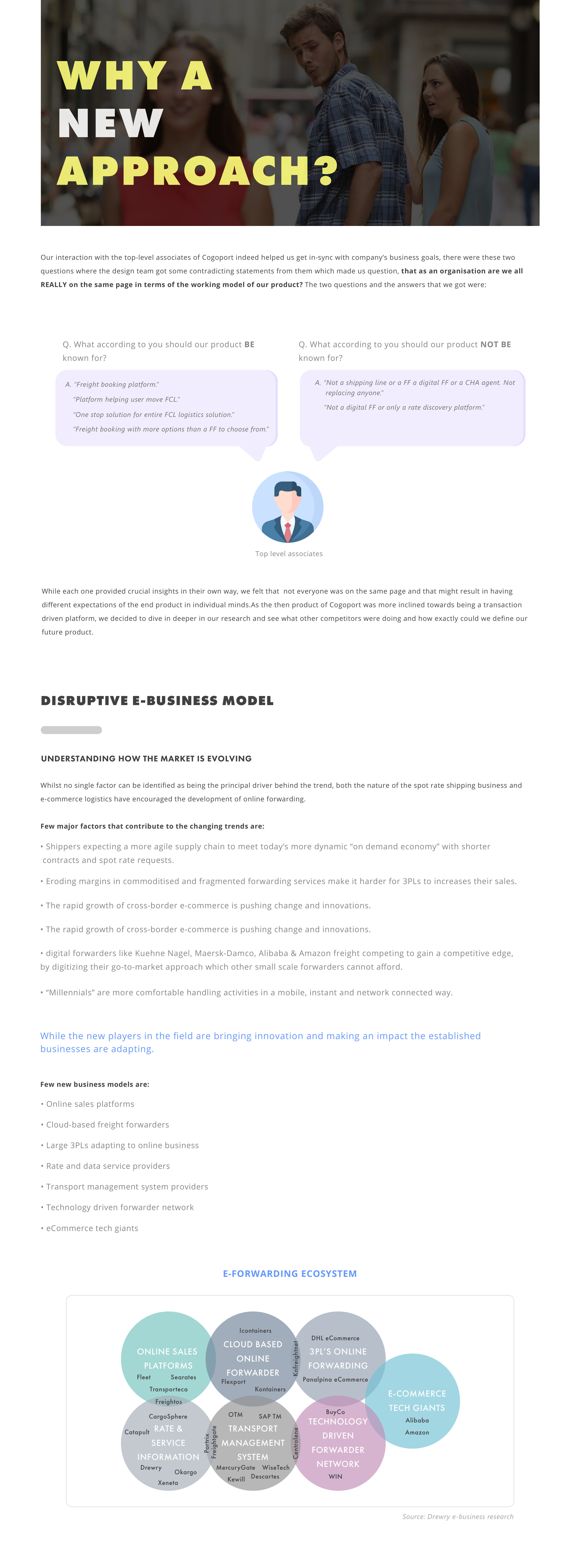 Cogoport product research case study, page 4
