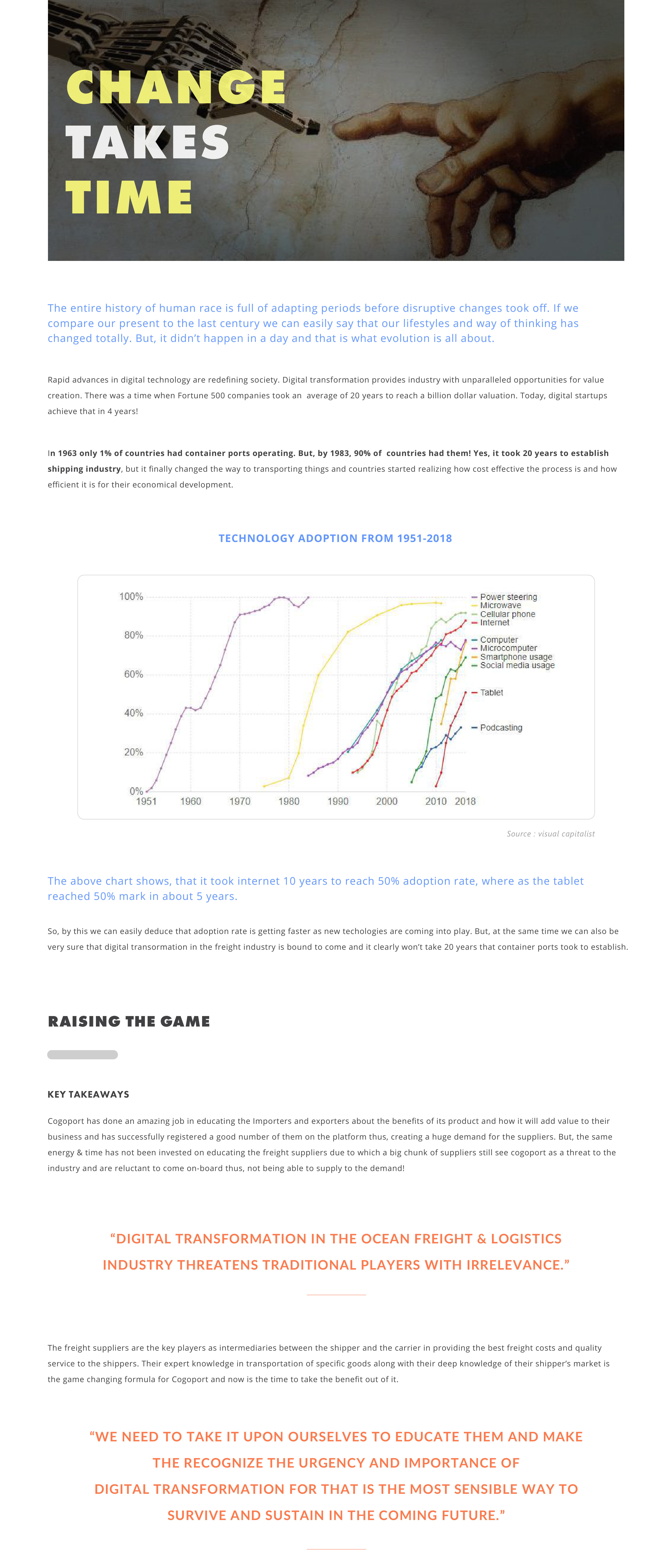 Cogoport product research case study, page 5