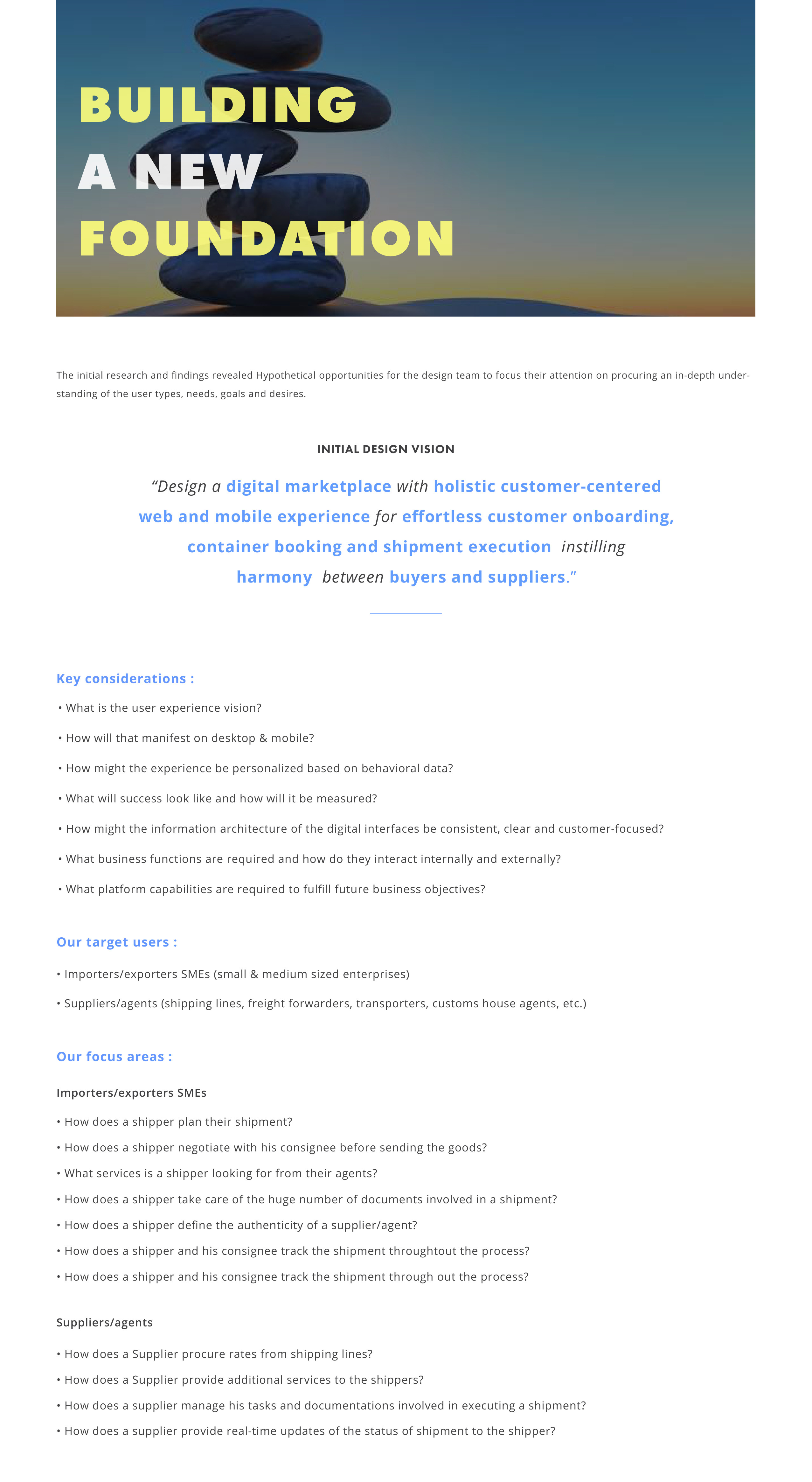 Cogoport product research case study, page 6