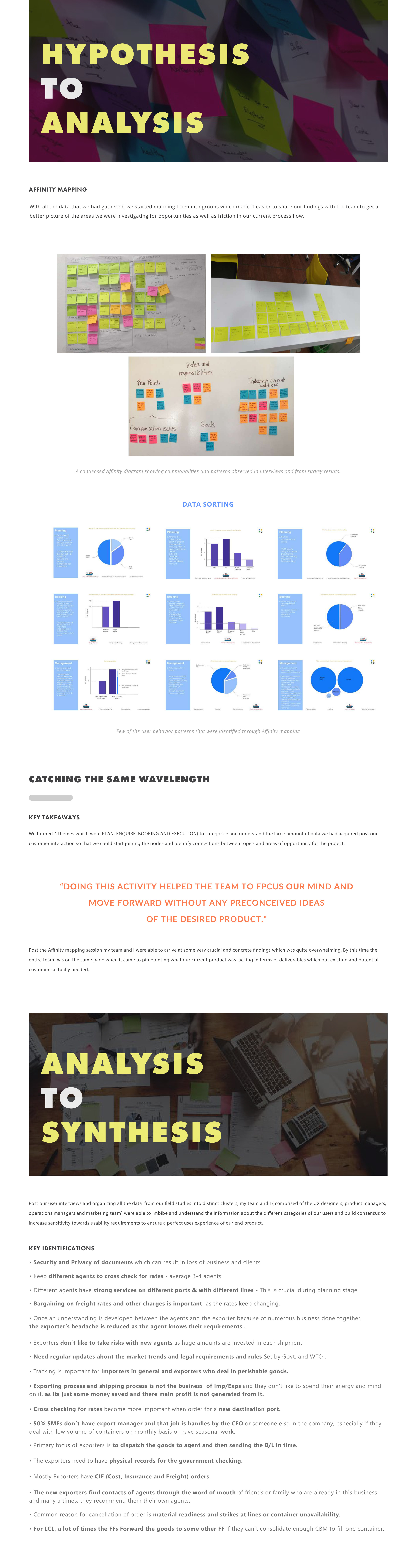 Cogoport product research case study, page 8