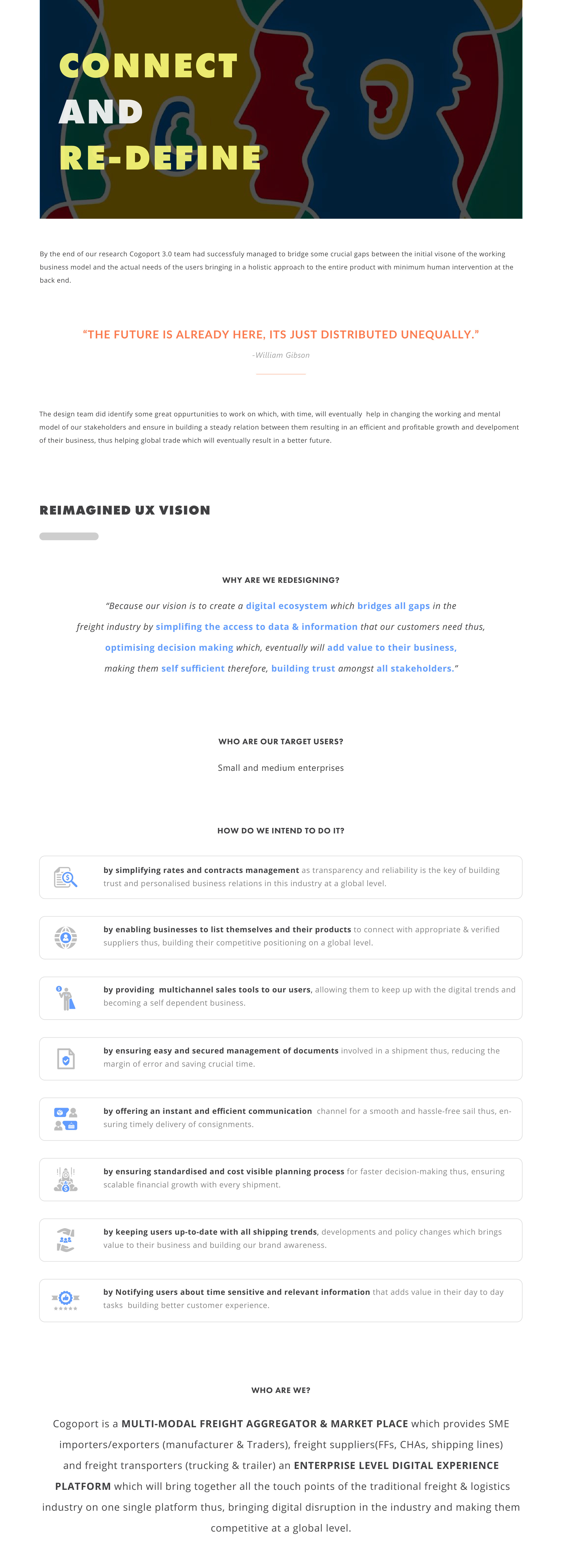 Cogoport product research case study, page 9